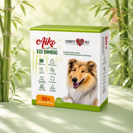 Cobbyes Pet Aiko Soft Care ECO Bamboo pelenka 60x58 cm (30 db)