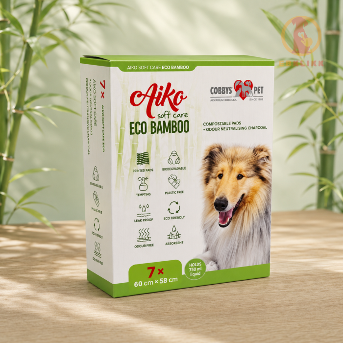 Cobbyes Pet Aiko Soft Care ECO Bamboo pelenka 60x58 cm (30 db) - Image 2