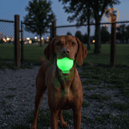 CHUCKIT Max Glow Fluoreszkáló Labda