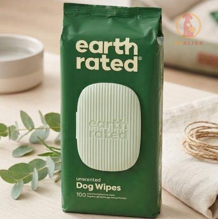 Earth Rated környezetbarát, hipoallergén nedves törlőkendő (100 db)
