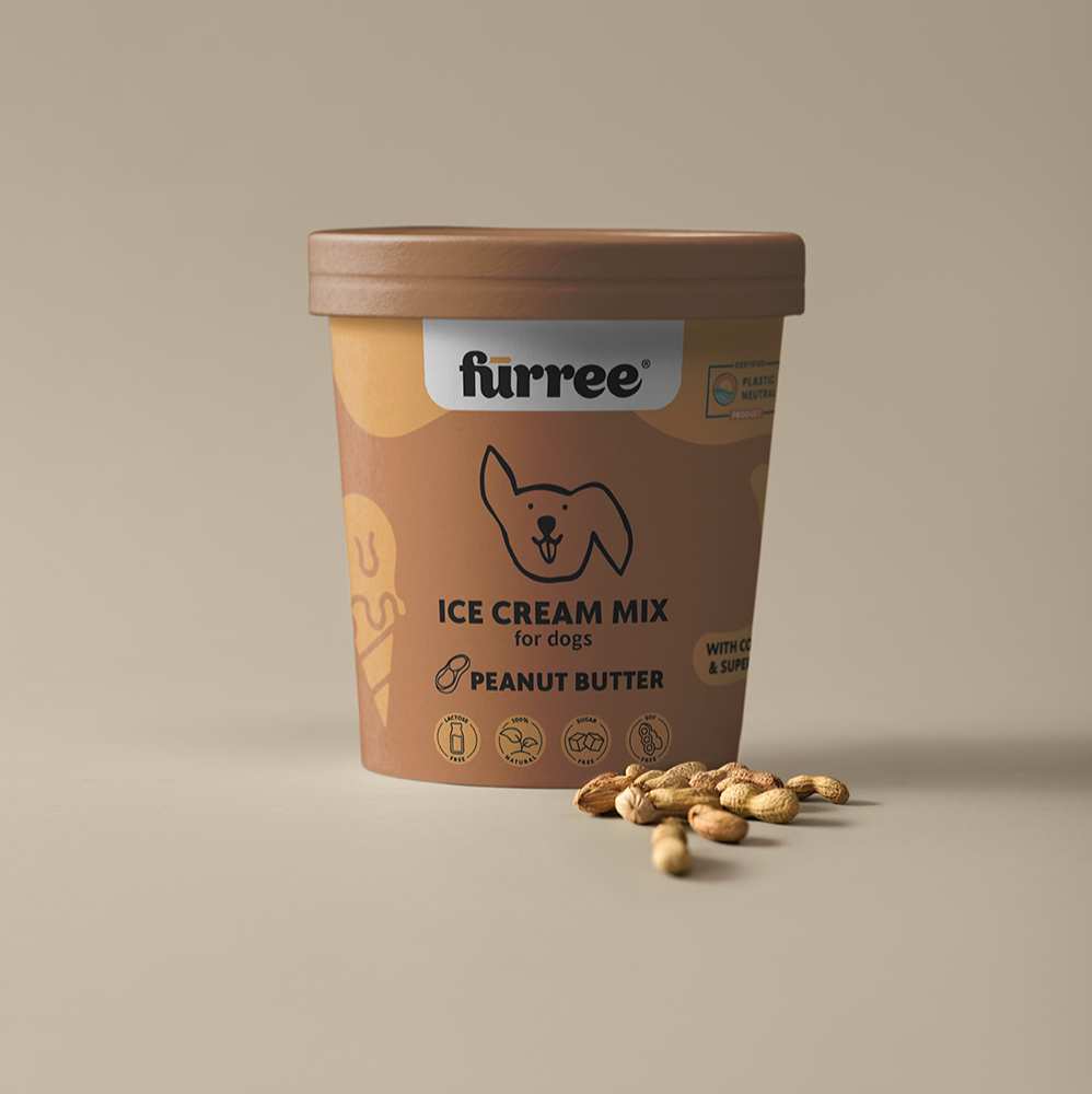 Ice-Cream-mockup_1-singular_peanut Fürree mogyoróvaj ízű fagyipor kollagénnel (10 adag) - Image 1
